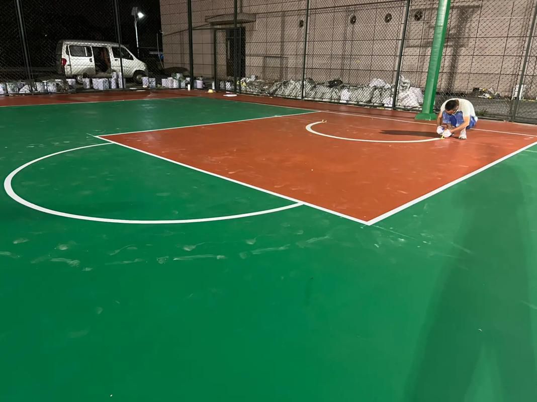 孟津室外篮球硅pu